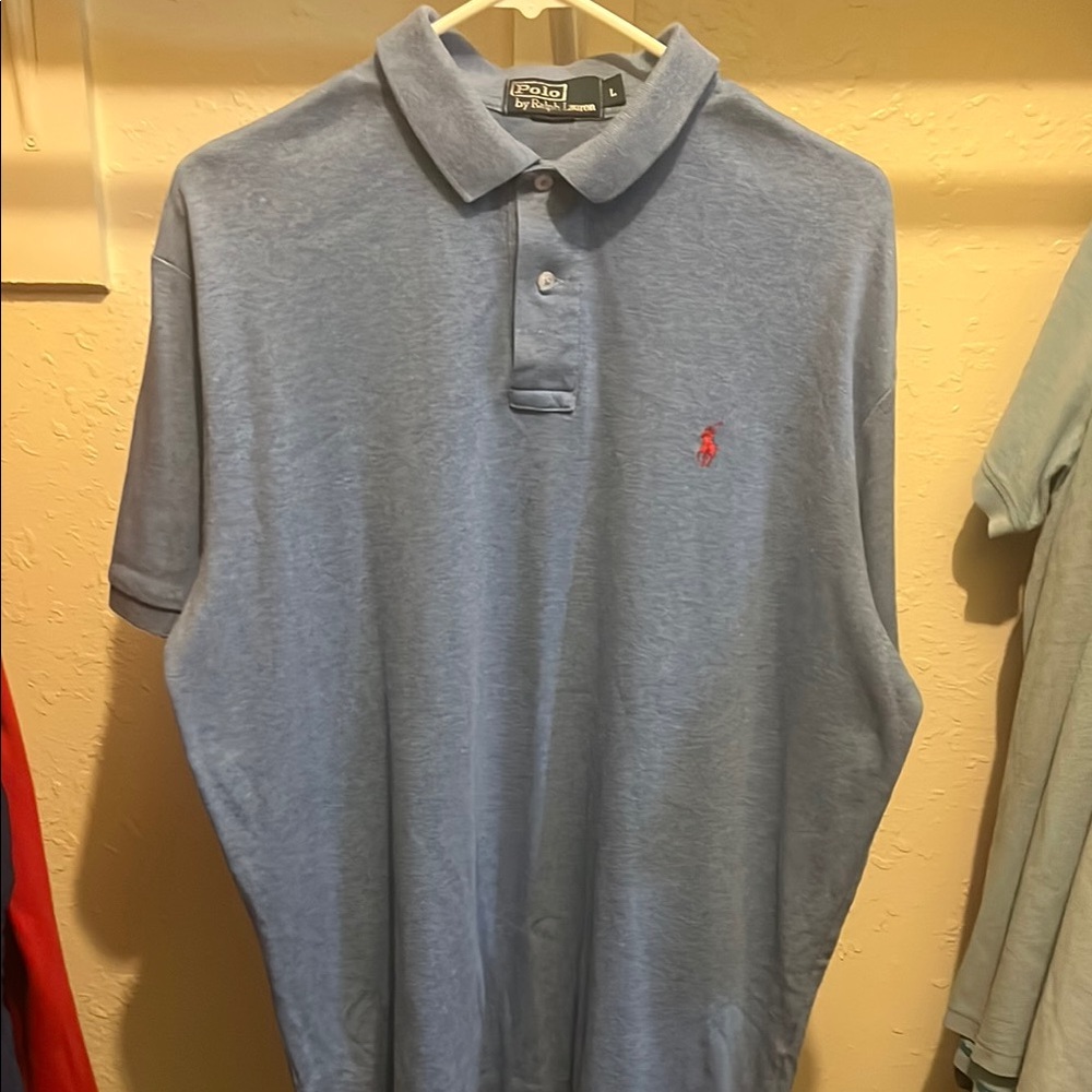 Polo by Ralph Lauren Blue Casual Polo Shirt